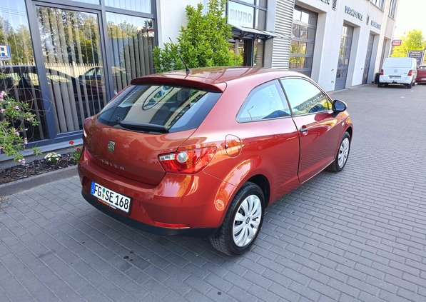 Seat Ibiza cena 15999 przebieg: 139077, rok produkcji 2009 z Łaziska Górne małe 301